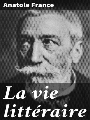 cover image of La vie littéraire